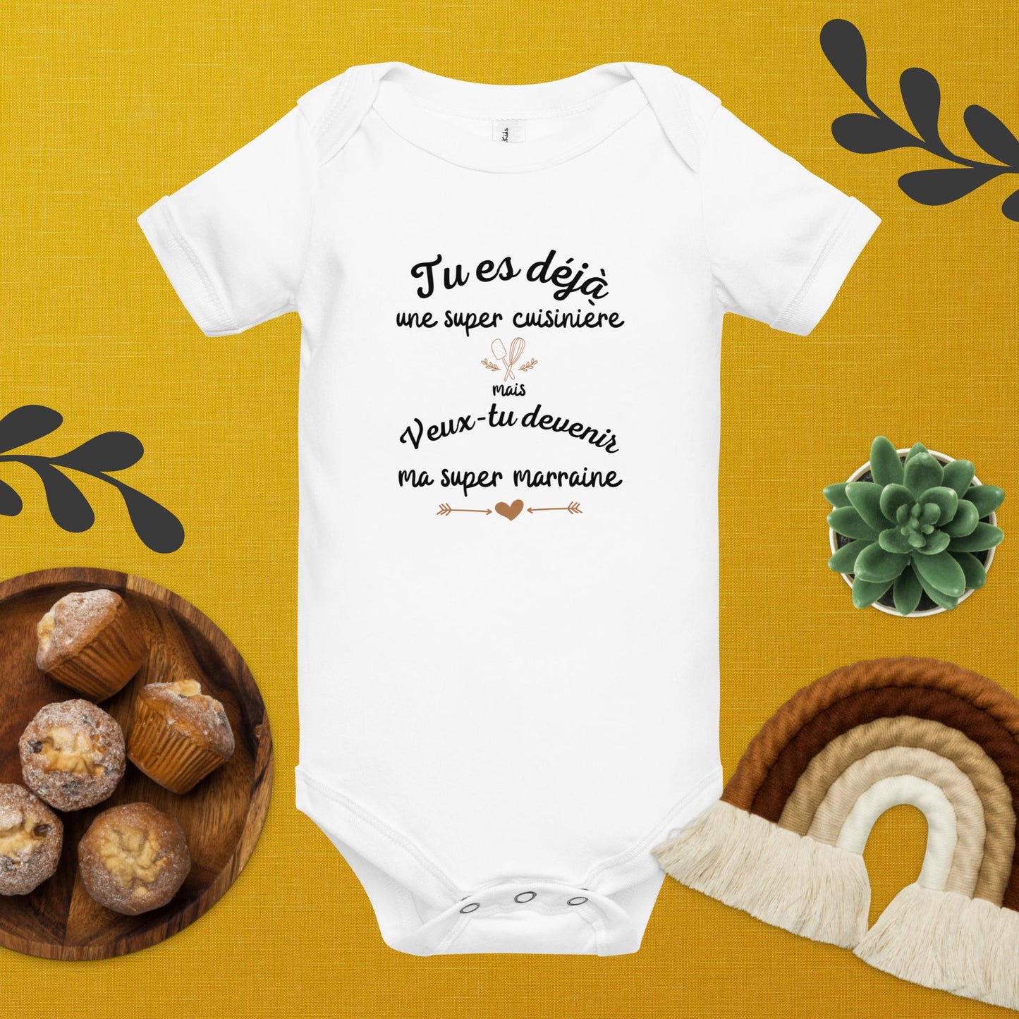 Tu es déjà une super cuisinière mais veux-tu devenir ma super marraine ?