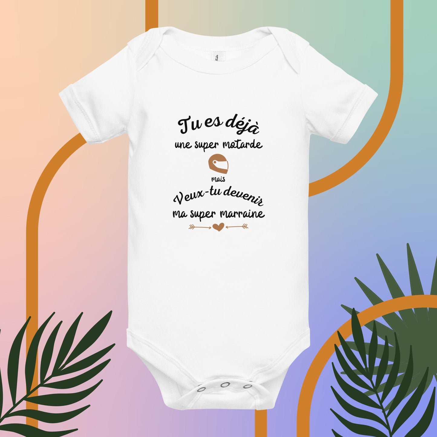 Tu es déjà une super motarde mais veux-tu devenir ma super marraine ?