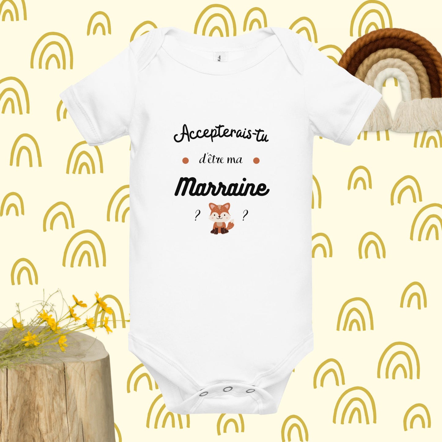 Accepterais tu d'être ma marraine ?